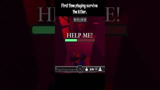 Roblox survive the killer [upl. by Amand]