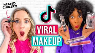 Testing Viral TikTok Makeup worth the hype [upl. by Ladnor92]