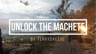 How To Unlock the Machete  Tirailleur  Battlefield V Guide [upl. by Tova]