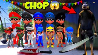 CHOP 😱 Play Hide And Seek With Colourful Little Singham In GTA 5  Little Singham Gameplay [upl. by Toback]