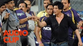 Shah Rukh Khans Brawl Caught On Audio [upl. by Ivah478]