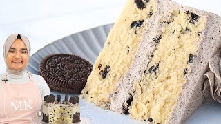 I came up with the softest OREO cookies and cream CAKE recipe you will ever have [upl. by Alvord7]