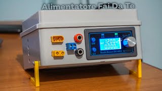 Costruire un ALIMENTATORE DA BANCO VARIABILE con ZK4KX DIY  Molto compatto e versatile [upl. by Annoj]