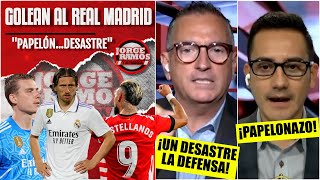 ¡PAPELÓN DEL REAL MADRID Girona lo goleó con 4 GOLES del Taty Castellanos  Jorge Ramos y su Banda [upl. by Anneirb]