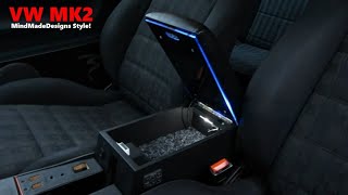 How to Build a Car Custom Center Console Armrest Storage Box ✔ [upl. by Eiznikam]