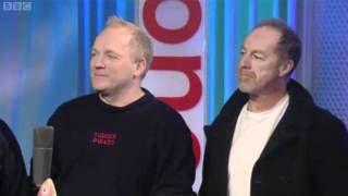 Fishermans Friends on The One Show with Stephen Fry [upl. by Gnouh]