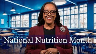 National Nutrition Month  2024 [upl. by Howlond738]