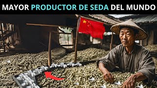 Cómo CHINA Cría Miles de Millones de Gusanos de Seda para la Producción Mundial de Seda [upl. by Patrizia]