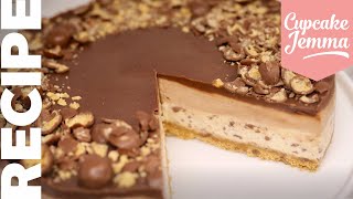 Malteser Cheesecake Recipe amp Tutorial  Cupcake Jemma [upl. by Zebulen954]