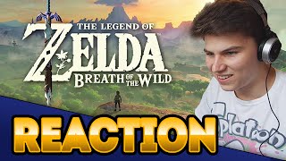 Zelda Breath of the Wild  REACTION [upl. by Ainaznat]