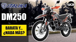 ITALIKA DM250 y DM250X 🇲🇽 Doble Propósito BARATAS y ¿NADA MÁS  Reseña 2023 [upl. by Kamilah]