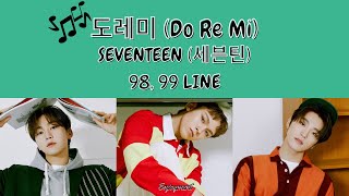 SEVENTEEN 세븐틴  도레미 Do Re Mi Lyrics  가사 [upl. by Amos275]