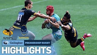 Wasps v Worcester  HIGHLIGHTS  Comeback at the Ricoh Arena  Gallagher Premiership 202021 [upl. by Ewen399]