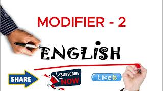 quotModifiers in English A Guide to Effective Writing for Class XIXIIquot [upl. by Fidelity]