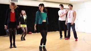 Heathers The Musical OffBroadway rehearsal clips [upl. by Dinse386]