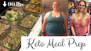 Easy Keto Meal Prep for Weight Loss [upl. by Idnahr830]