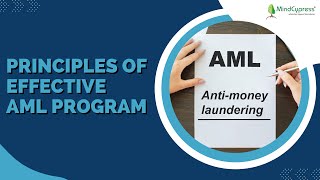 Anti Money Laundering  Principles Of Effective AML Program [upl. by Rasaec]