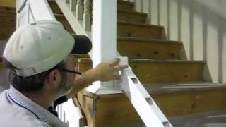 ASK SOUTHERN Part 2 of 3  How to Install a Stair Rail System [upl. by Iroak]