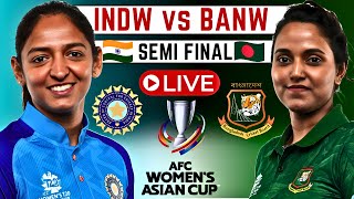 India Women vs Bangladesh Women live  Womens Asia Cup Live  INDW vs BDW live match today [upl. by Chemar]