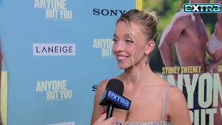 Sydney Sweeney Glen Powell on ‘Anyone but You’ spider scare [upl. by Kele]