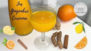 Remède  Jus Gingembre Curcuma et citron pour nettoyer votre foie Antiinflammatoire [upl. by Everest]