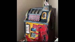 Vintage 5 Cent Slot Machine [upl. by Cacilia32]