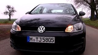 Volkswagen Golf 7 12 TSI 86 HP Test Drive [upl. by Akinohs]