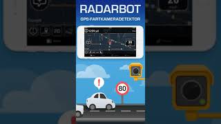 Radarbot Gratis Fartkameradetektor iOSAndroid App [upl. by Mclaughlin423]