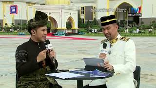 LANGSUNG Istiadat Pertabalan Sultan Ibrahim sebagai Yang diPertuan Agong ke17 di Istana Negara [upl. by Halian249]