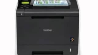 Brother HL4570CDW  Color Laser Printer  Wireless Networking and Duplex [upl. by Etyam]