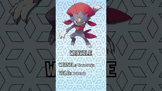 ❄️Etimología Pokémon SNEASEL WEAVILE y SNEASLER❄️ [upl. by Engenia]