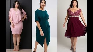 30 vestidos para gorditas cortos elegantes  Moda 2023 [upl. by Azer]