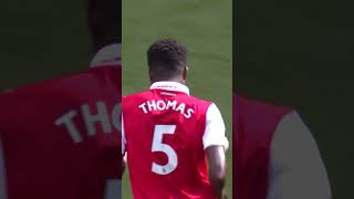 PARTEY SCORES FROM 25 YARDS IN THE NORTH LONDON DERBY [upl. by Vladi]