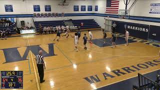 Waldwick High School vs Leonia High School JV Boys Basketball [upl. by Ariet]