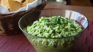 Classic Guacamole Recipe  How to Make Guacamole Like a Guacamaster [upl. by Lezti]