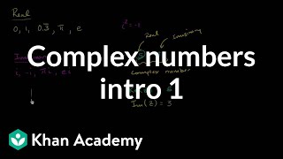 Introduction to complex numbers  Imaginary and complex numbers  Precalculus  Khan Academy [upl. by Ibloc]