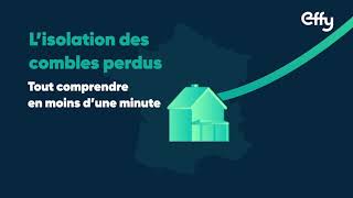 1 minute pour comprendre lisolation des combles perdus [upl. by Ianaj81]