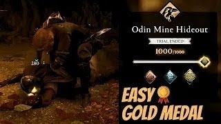 Odin Mine Hideout WOLF Mastery Challenge Gold Medal Guide [upl. by Yadnil]