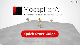 MocapForAll  Quick Start [upl. by Aicatsanna]