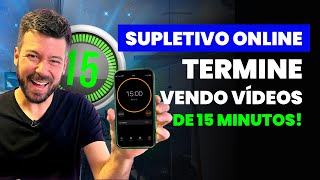 Supletivo online termine vendo vídeos de 15 minutos [upl. by Darleen]