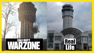 ALL CALL OF DUTY WARZONE REAL LOCATIONS [upl. by Sibella]