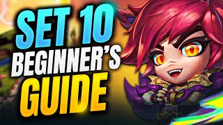 BEGINNER GUIDE to Teamfight Tactics  How to Play Set 10 [upl. by Arraeis]