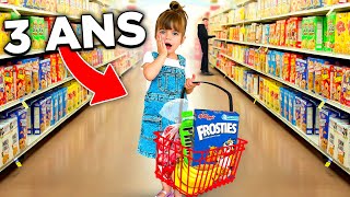 Mon Enfant De 3 ANS Fait Les Courses SEUL [upl. by Leno693]