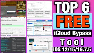 TOP 6 FREE iCloud Bypass Tools iOS 12 to iOS 1675 [upl. by Alboran]