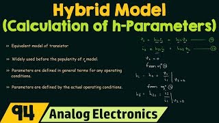 Hybrid Model Calculation of hParameters [upl. by Marabel]