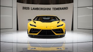 Lamborghini Temerario Concept The Future of Supercars [upl. by Rosy899]