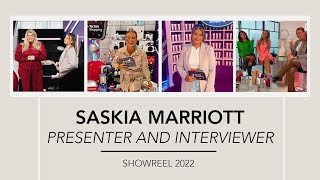 SASKIA MARRIOTT PRESENTER SHOWREEL 2022  LIVE PRESENTER HOST INTERVIEWER [upl. by Bolt]