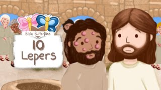 JESUS HEALS 10 LEPERS · BIBLE STORIES FOR CHILDREN KIDS · ANIMATED CARTOON BIBLE jesuslovesme [upl. by Ahsyia]