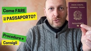 COME FARE il PASSAPORTO ELETTRONICO VALIDO 2023 [upl. by Mccully]