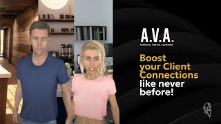 AVA´s AIPowered 3d Chatbot [upl. by Osnofedli]